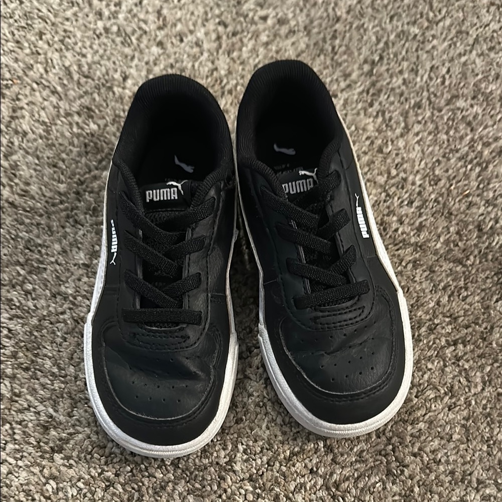Puma Kids Black Sneakers